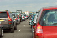 Traffic jam - and I'm still miles from home!
