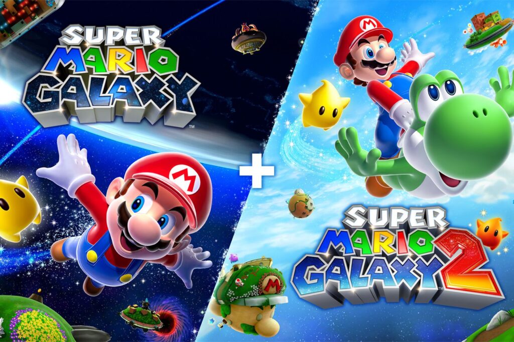 Super Mario Galaxy and Super Mario Galaxy 2 blast off on Nintendo Switch