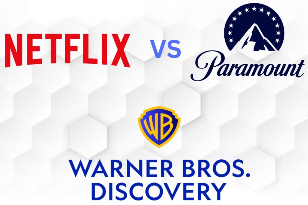 Battle for Warner Bros in spotlight as Netflix and Paramount bid for deal