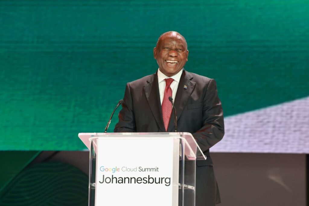 'Seize AI now,' Ramaphosa warns, as Google unveils landmark cloud push [VIDEO]