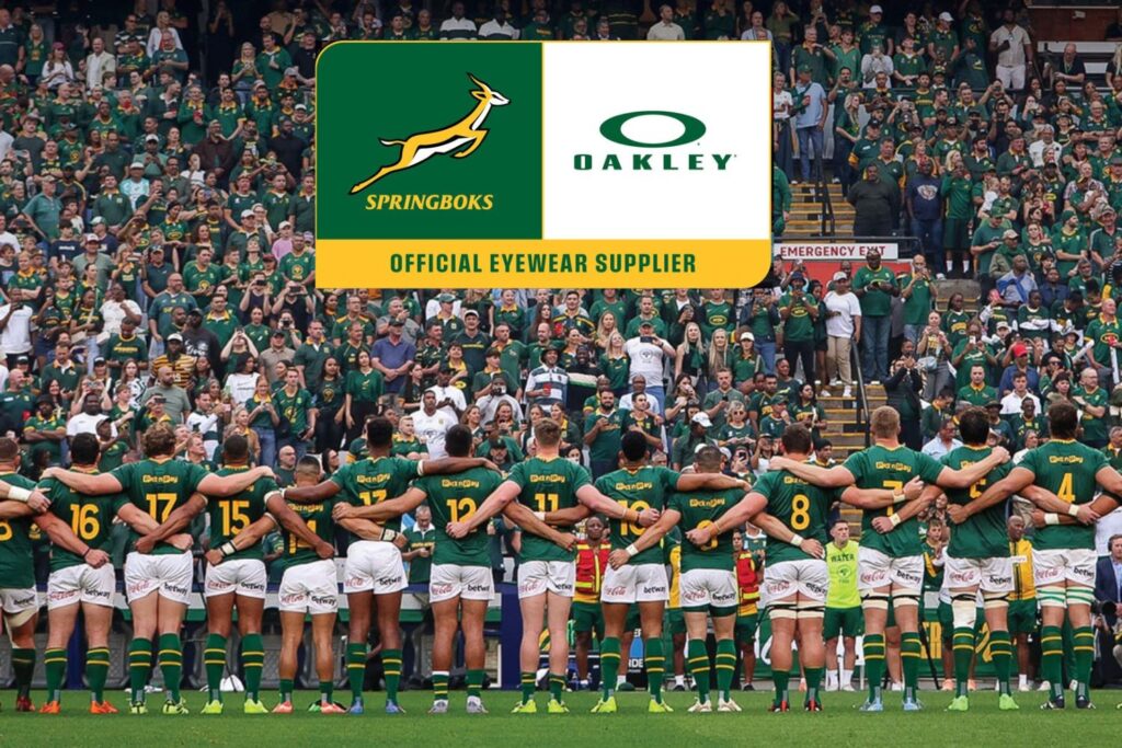Springboks partner with Oakley in eyewear deal