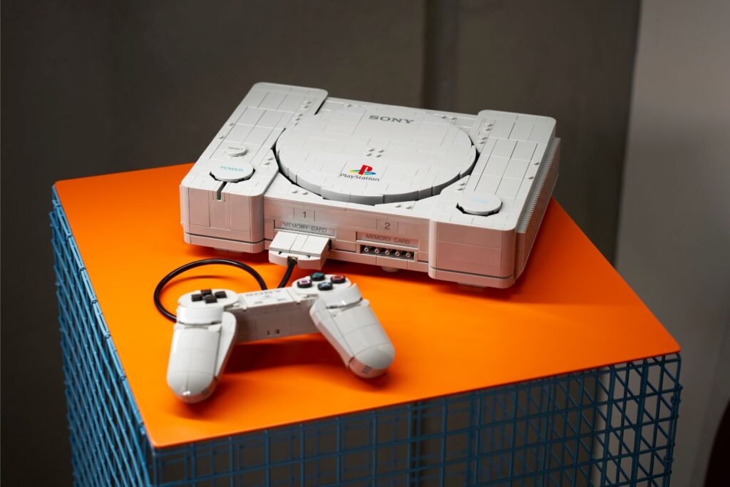 LEGO PlayStation set revealed: 1,911 piece nostalgia with Gran Turismo & Ape Escape